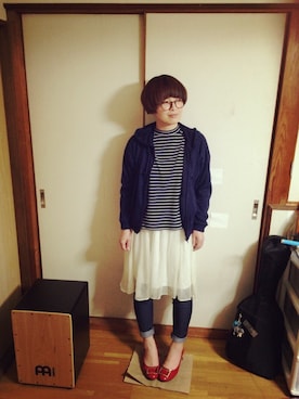 meguさん（レディース・153cm）の春コーディネート