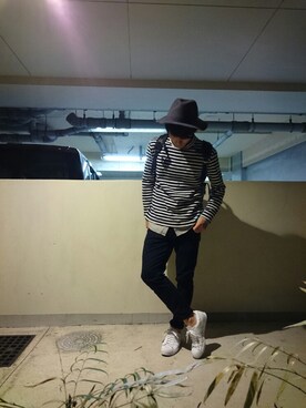 「SORBATTI（ソルバッティ）のアイテム」を使った、ゆうさん（メンズ・175cm）の秋コーディネート