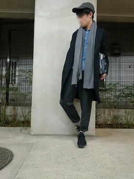 「Steven Alan（スティーブンアラン）のアイテム（キャップ）」を使った、ゆうさん（メンズ・175cm）の秋コーディネート
