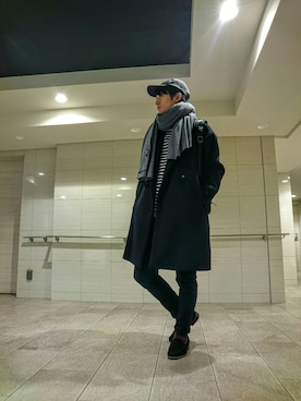 「Steven Alan（スティーブンアラン）のアイテム（キャップ）」を使った、ゆうさん（メンズ・175cm）の秋コーディネート