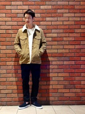 「SHIPS JET BLUE（シップスジェットブルー）のアイテム（その他アウター）」を使った、赤井さん（メンズ・175cm）の秋コーディネート