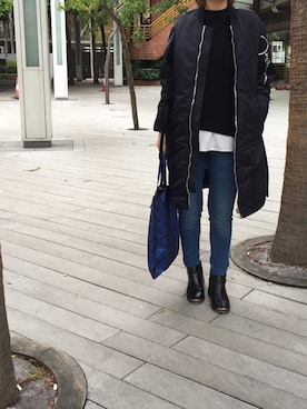 ASATOさん（レディース・160cm）の冬コーディネート