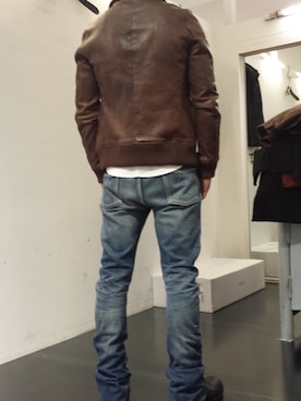 「wjk（ダヴルジェイケイ）のアイテム（その他アウター）」を使った、Ryota.Mさん（メンズ・168cm）の冬コーディネート