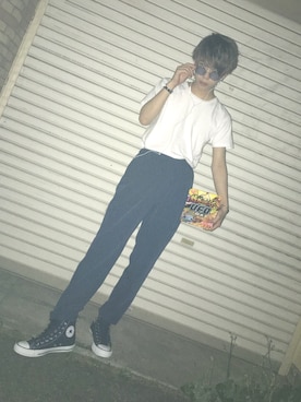 木津つばさfromXOXさん（メンズ・167cm）の春コーディネート