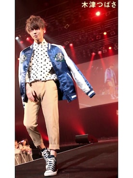 木津つばさfromXOXさん（メンズ・167cm）の夏コーディネート