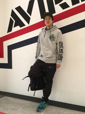 muneさん（メンズ・180cm）の冬コーディネート