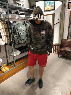 muneさん(メンズ・180cm)の夏コーディネート