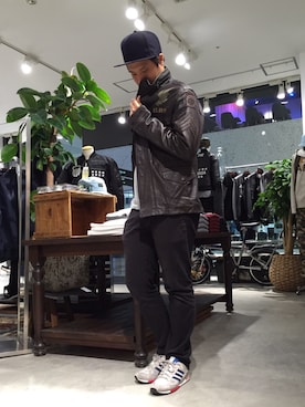 muneさん（メンズ・180cm）の秋コーディネート