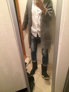 「DISCOVERED（ディスカバード）のアイテム（その他アウター）」を使った、harayasuさん（メンズ・170cm）の春コーディネート