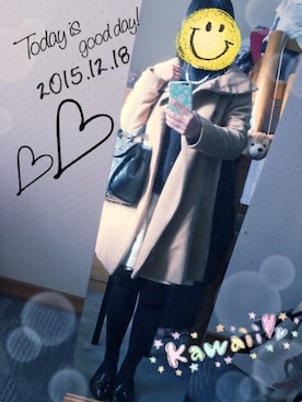 ネックさん(レディース・152cm)の冬コーディネート