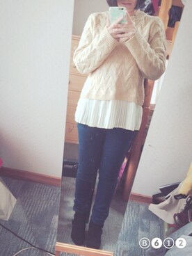 ネックさん(レディース・152cm)の冬コーディネート