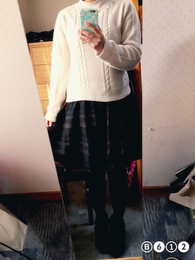 ネックさん(レディース・152cm)の冬コーディネート