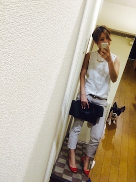 シャツ ブラウスを使った アラサーですが 何か の人気ファッションコーディネート Wear