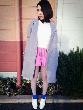 ヤスダさん（レディース・155cm）の冬コーディネート