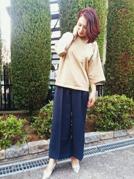 ヤスダさん（レディース・157cm）の秋コーディネート