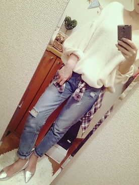 ヤスダさん（レディース・157cm）の秋コーディネート