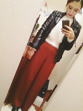 ヤスダさん（レディース・157cm）の秋コーディネート