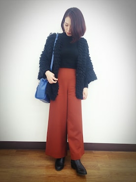 ヤスダさん(レディース・157cm)の秋コーディネート