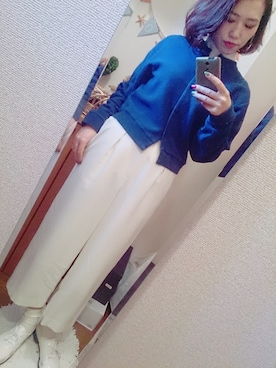 ヤスダさん（レディース・157cm）の秋コーディネート