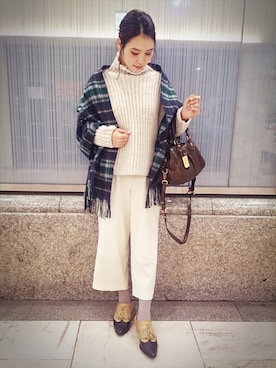 ヤスダさん（レディース・157cm）の冬コーディネート