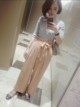 ヤスダさん(レディース・157cm)の春コーディネート