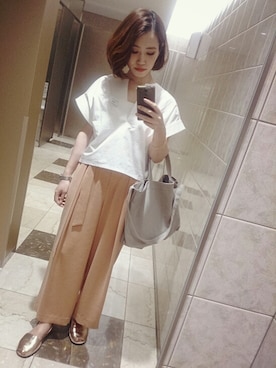 ヤスダさん(レディース・157cm)の春コーディネート