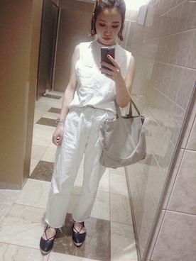 ヤスダさん（レディース・157cm）の夏コーディネート