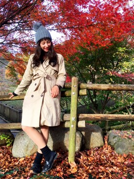 haku♡sakuさん（レディース・160cm）の秋コーディネート