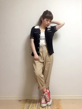 「80s」｜「アイテム（その他）」を使った、☆★gizmo★☆さん（レディース・159cm）の夏コーディネート