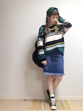 「80s」｜「アイテム（その他）」を使った、☆★gizmo★☆さん（レディース・159cm）の秋コーディネート