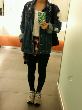 もえさん（レディース・158cm）の春コーディネート