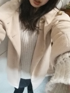 「MOONSTONE（ムーンストーン）のアイテム」を使った、U☺さん（レディース・164cm）の冬コーディネート