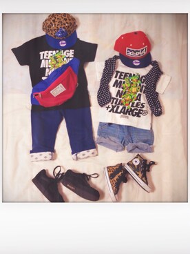 mami.uさん(キッズ・100cm)の冬コーディネート