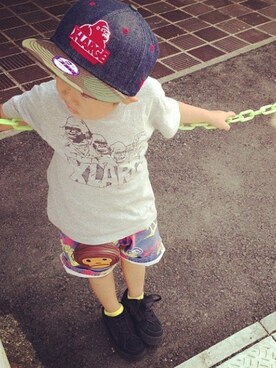 mami.uさん（キッズ・100cm）の夏コーディネート