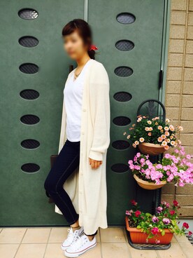 「chico_（チコ）のアイテム（ジャケット/アウター）」を使った、nozomiさん（レディース・159cm）の春コーディネート