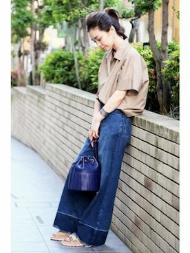 LUCYさん（レディース・163cm）の春コーディネート