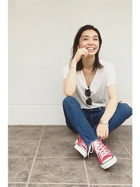 LUCYさん（レディース・163cm）の夏コーディネート