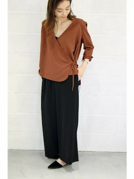 「アイテム（その他シューズ）」を使った、LUCYさん（レディース・163cm）の夏コーディネート