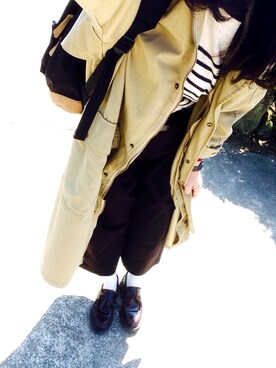 「ボーイフレンドコート」｜マポさん（レディース・156cm）の春コーディネート