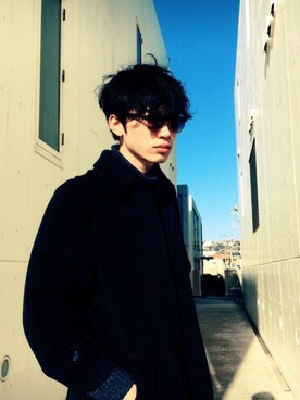 「Seaside」｜Hidetatsuさん（メンズ・188cm）の冬コーディネート