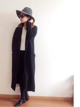 kana.rさん（レディース・161cm）の冬コーディネート