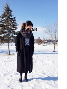 kana.rさん（レディース・161cm）の冬コーディネート