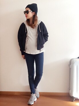 kana.rさん（レディース・161cm）の冬コーディネート