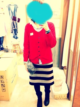 「Marc by Marc Jacobs（マークバイマークジェイコブス）のアイテム（アクセサリー）」を使った、asamiさん（レディース・160cm）の春コーディネート
