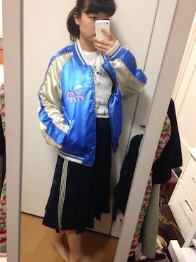 「keisuke kanda（ケイスケカンダ）のアイテム（Tシャツ/カットソー）」を使った、ゆぽさん（レディース・152cm）の秋コーディネート