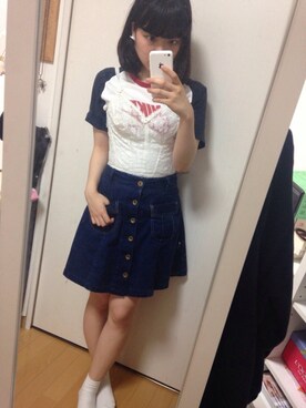 ゆぽさん(レディース・152cm)の夏コーディネート