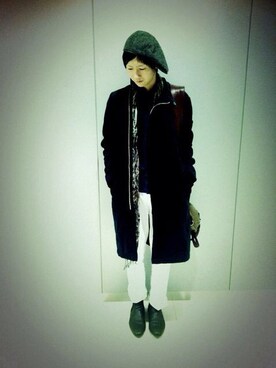 「DRIES VAN NOTEN（ドリスヴァンノッテン）のアイテム（ブーツ）」を使った、supi.さん（メンズ・166cm）の春コーディネート