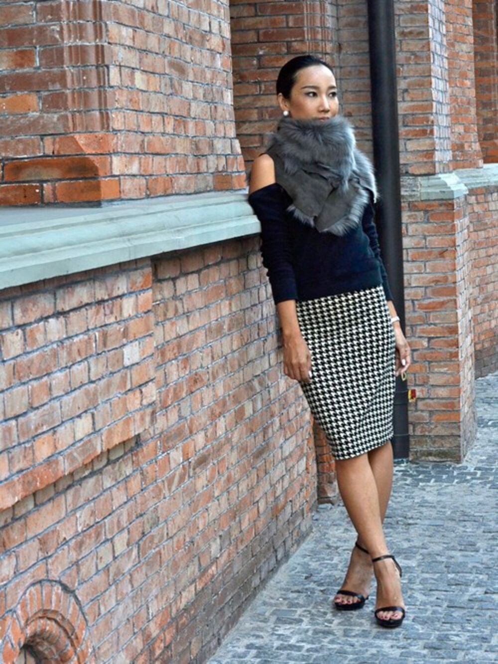 レディースの秋コーディネートの1枚目の写真