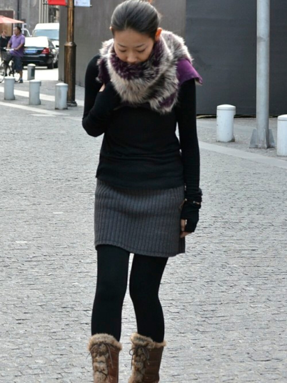 レディースの秋コーディネートの1枚目の写真