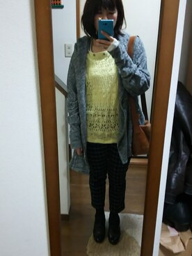 「春コート」｜SHIHOさん（レディース・161cm）の春コーディネート